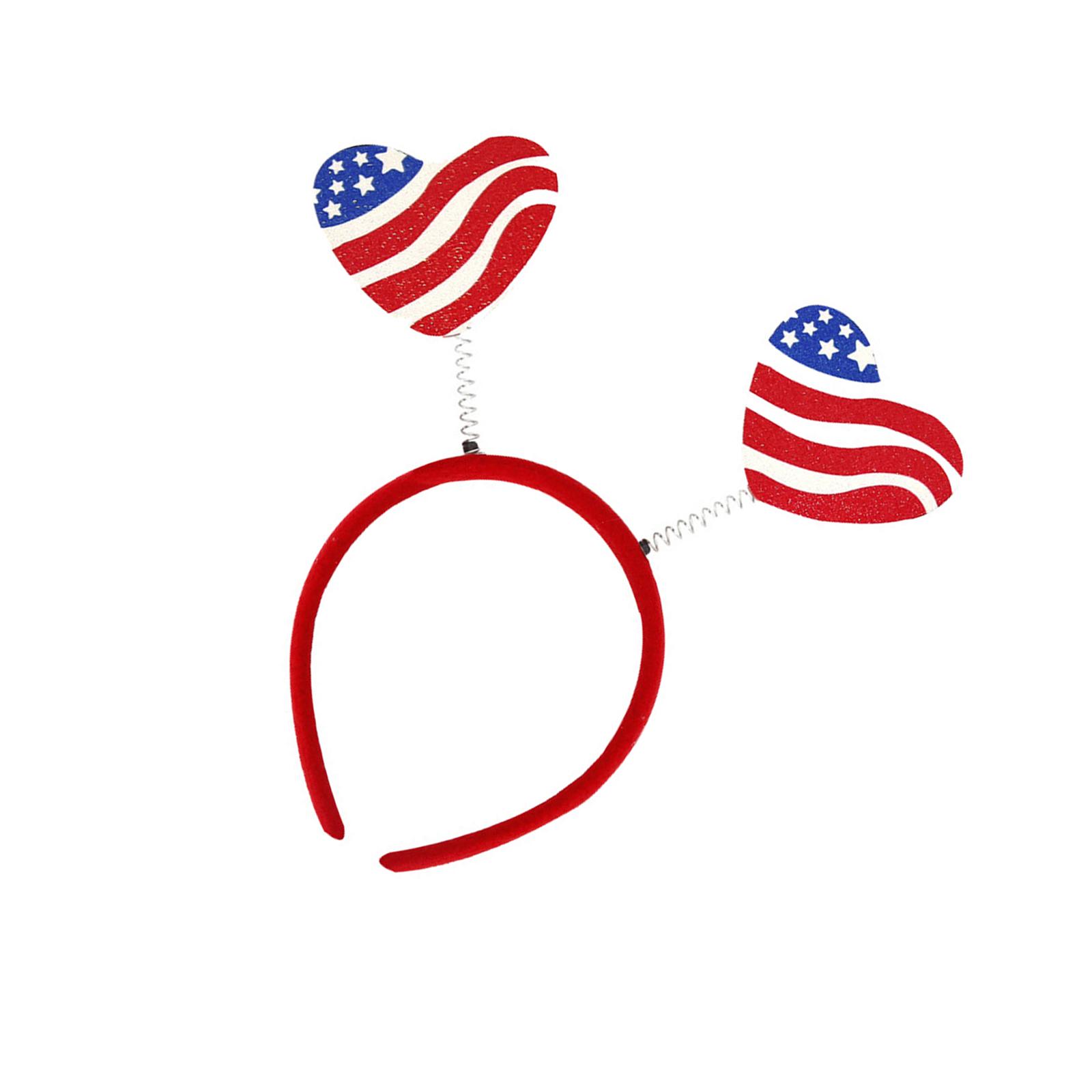 Themed Independence Day Headbands Highlighting Double Heart Design And Stripes For Parades And Parties
Themed Independence Day Headbands Highlighting Double Heart Design And Stripes For Parades And Parties