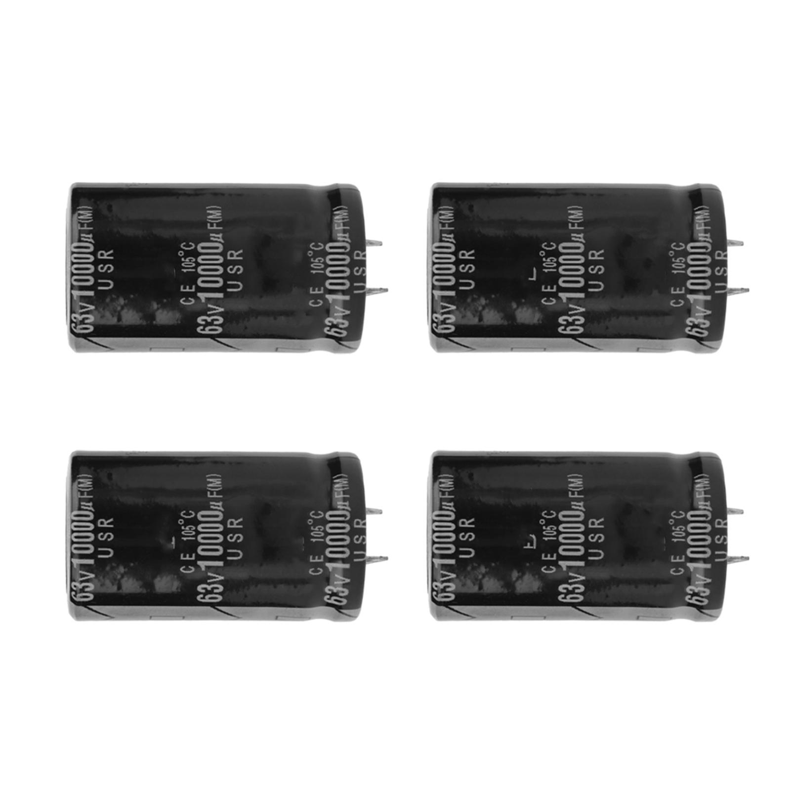 4Pcs 30*50mm Audio Electrolytic Capacitor 10000uF 63V Electronic Component for Amplifier
4Pcs 30*50mm Audio Electrolytic Capacitor 10000uF 63V Electronic Component for Amplifier