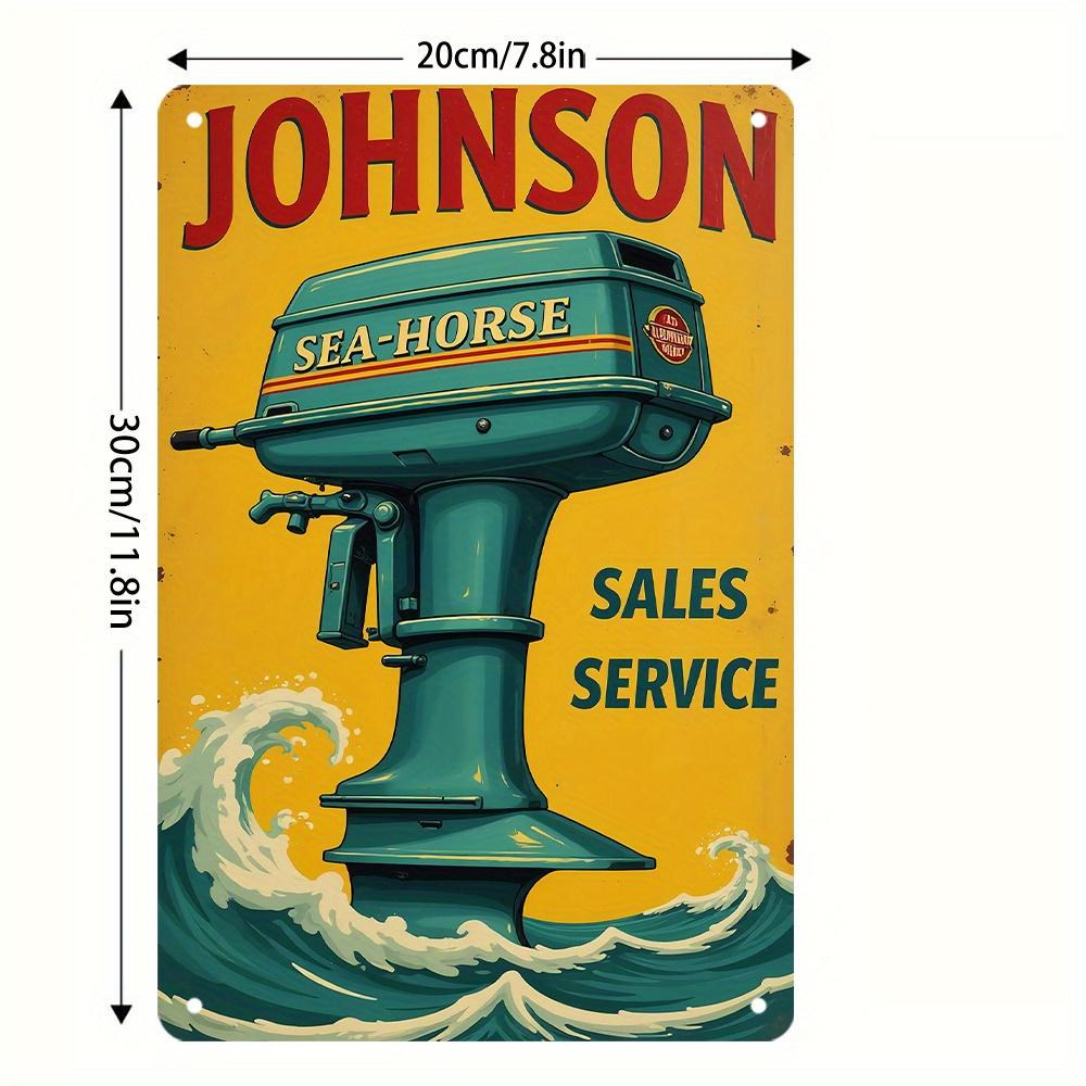 Vintage Outboard Engine Metal Sign Wall Art Waterproof 20x30cm 20x30cm белый
Vintage Outboard Engine Metal Sign Wall Art Waterproof 20x30cm 20x30cm белый