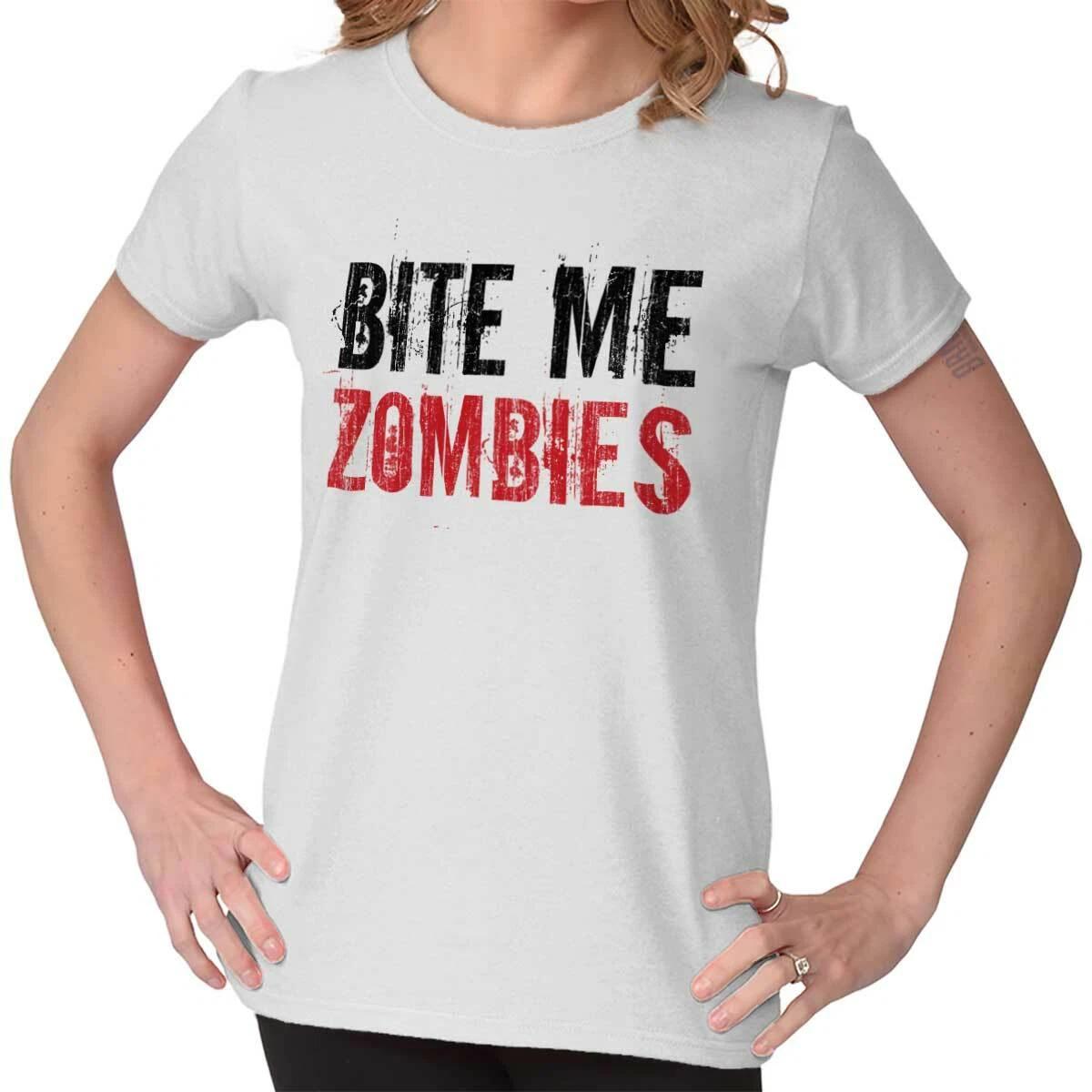 Funny Zombie Apocalypse Undead Sarcastic Womens Top Junior Graphic Tee S
Funny Zombie Apocalypse Undead Sarcastic Womens Top Junior Graphic Tee S