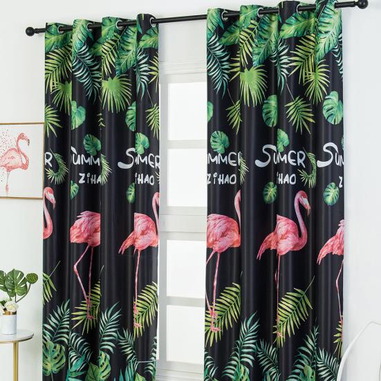 Гостиная Спальня Патио Блокировка света Фламинго Занавеска Драпировка Оконный декор 
Гостиная Спальня Патио Блокировка света Фламинго Занавеска Драпировка Оконный декор