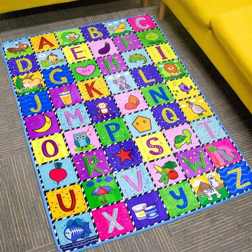 VIKAMA Alphabet Learning Children s Rug Play Area Soft Non-Slip Crawling Mat Living Room Bedroom Carpet Home Decor 80x120cm 31x47inch белый
VIKAMA Alphabet Learning Children s Rug Play Area Soft Non-Slip Crawling Mat Living Room Bedroom Carpet Home Decor 80x120cm 31x47inch белый