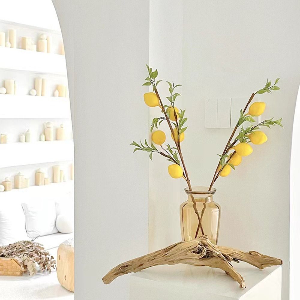 Plastic Artificial Lemon Branch DIY Fake Plants Simulation Lemon Fruit Tree Home Garden Decor зелений
Plastic Artificial Lemon Branch DIY Fake Plants Simulation Lemon Fruit Tree Home Garden Decor зелений