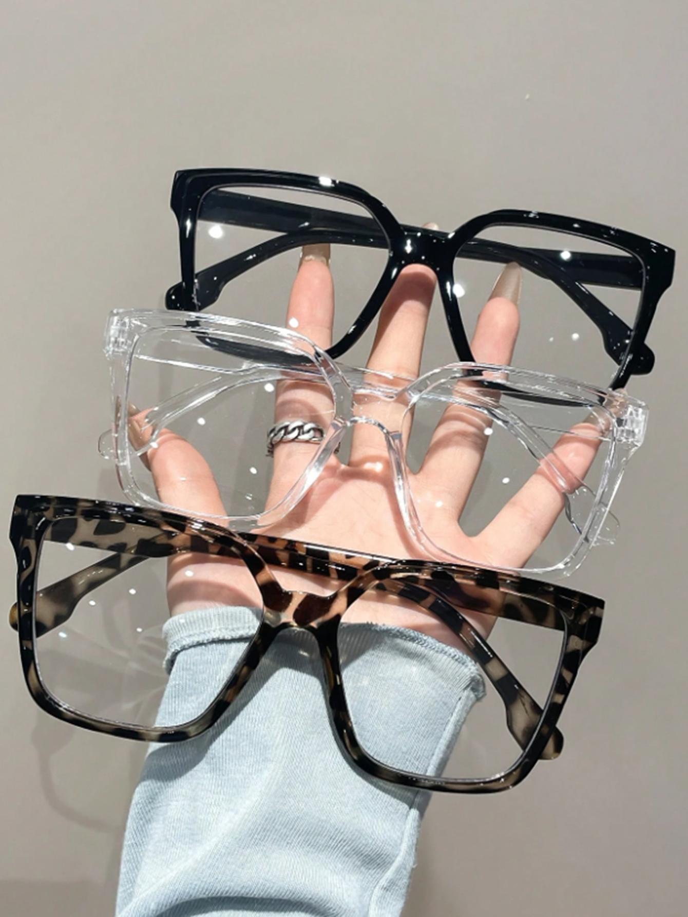 1Pc/2Pcs/3Pcs/4Pcs Elegant Simple and Stylish Geometric Glasses with Transparent Lenses Suitable for Daily Office Reading Premium
1Pc/2Pcs/3Pcs/4Pcs Elegant Simple and Stylish Geometric Glasses with Transparent Lenses Suitable for Daily Office Reading Premium