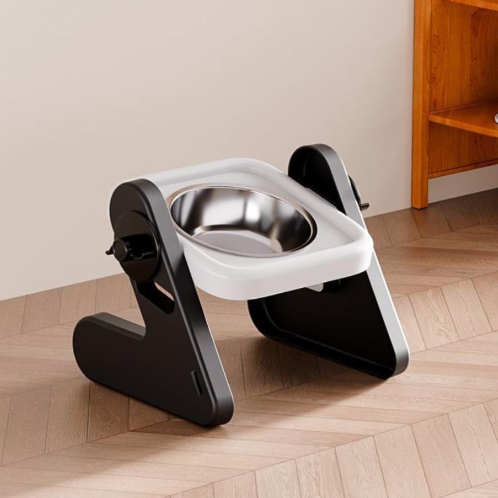Stainless Steel Tilted Cat Food Bowl Elevated 15° Dog Bowls Stable Raised Cat Bowls Pet Supplies Grey Single bowl
Stainless Steel Tilted Cat Food Bowl Elevated 15° Dog Bowls Stable Raised Cat Bowls Pet Supplies Grey Single bowl
