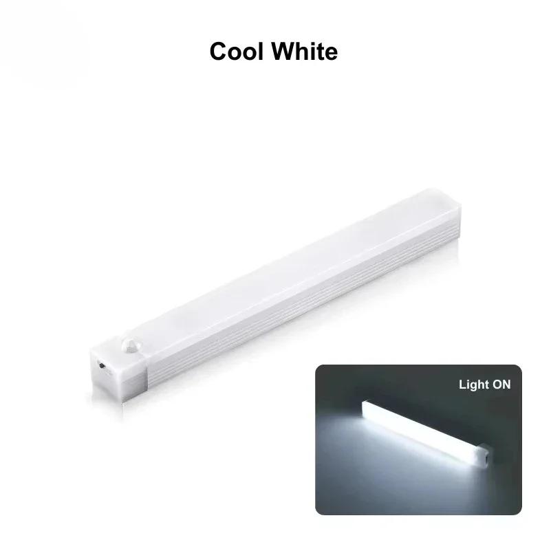 Wireless LED Motion Sensing Light USB Rechargeable with Motion Detection for Kitchen Wardrobe Corridor Staircase Lighting білий
Wireless LED Motion Sensing Light USB Rechargeable with Motion Detection for Kitchen Wardrobe Corridor Staircase Lighting білий