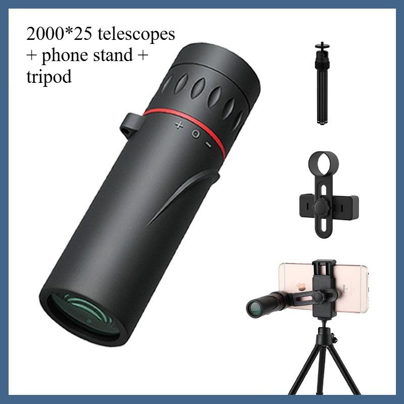 Monocular Telescope Outdoor Mini Portable Zoom with Phone Clip for Travel Hiking Camping Birdwatching Telescope Astronomic
Monocular Telescope Outdoor Mini Portable Zoom with Phone Clip for Travel Hiking Camping Birdwatching Telescope Astronomic