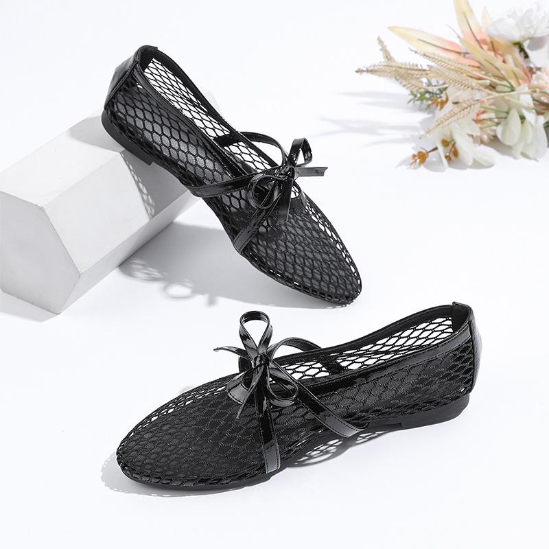 Large size flat-soled sandals women s new mesh bow sandals women s bag head mesh sandals 43 чорний
Large size flat-soled sandals women s new mesh bow sandals women s bag head mesh sandals 43 чорний