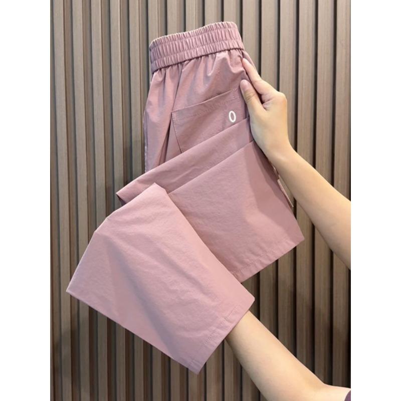 Women s Summer Quick-drying Casual Pants, Loose, Breathable, All-match Nine-point Pants, High Waist, Thin Harem Pants, Sports S рожевий
Women s Summer Quick-drying Casual Pants, Loose, Breathable, All-match Nine-point Pants, High Waist, Thin Harem Pants, Sports S рожевий
