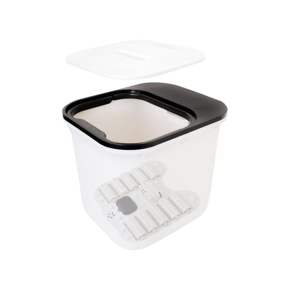 THANKO Foot Reflexology Roller for a Spa-like Experience Home Secret Hot Spring Seseragi S-KFB21W
THANKO Foot Reflexology Roller for a Spa-like Experience Home Secret Hot Spring Seseragi S-KFB21W