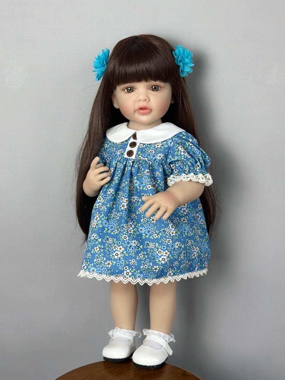 BZDOLL может стоять кукла 55 см реалистичная мягкая силиконовая возрожденная малышка 22 дюйма живая новорожденная Бебе Прекрасная одеваться игрушечная девочка подарок на день рождения
BZDOLL может стоять кукла 55 см реалистичная мягкая силиконовая возрожденная малышка 22 дюйма живая новорожденная Бебе Прекрасная одеваться игрушечная девочка подарок на день рождения