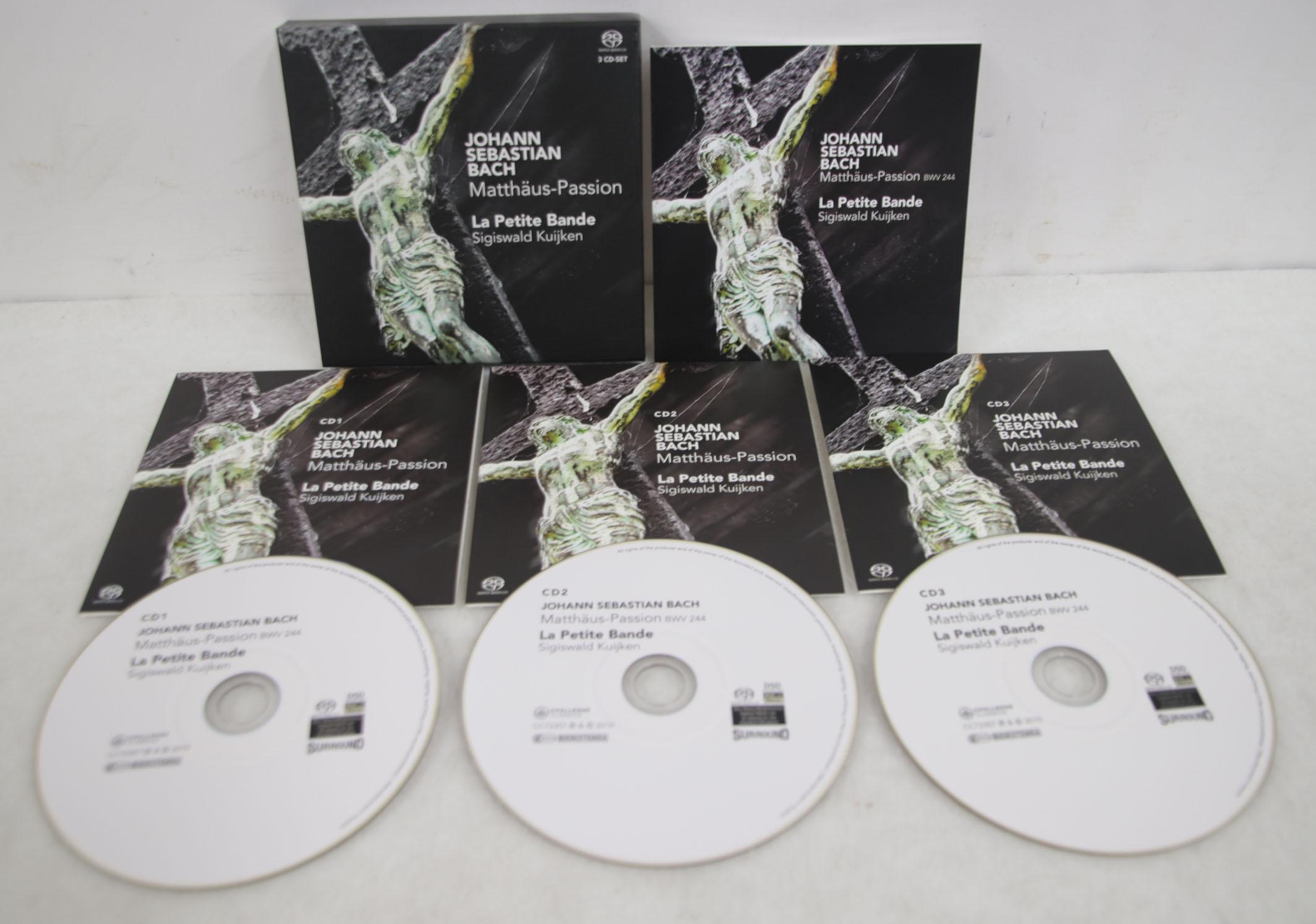 CD SIGISWALD KUIJKEN/LA PETITE BANDE - Bach Matthaus-passion Bwv 244 CC72357 Challenge Class 2009 Europe Classical Used
CD SIGISWALD KUIJKEN/LA PETITE BANDE - Bach Matthaus-passion Bwv 244 CC72357 Challenge Class 2009 Europe Classical Used