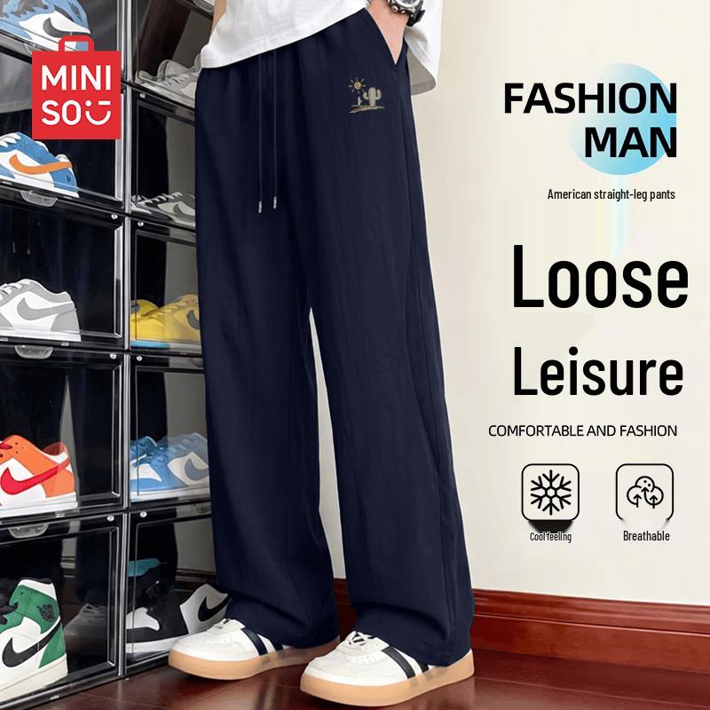MINISO Men s Summer Mesh Breathable Straight Leg Pants 2XL
MINISO Men s Summer Mesh Breathable Straight Leg Pants 2XL