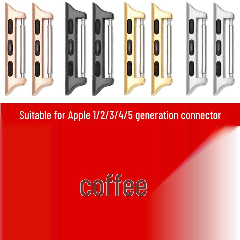 Compatible Metal Connector for Apple Watch 38/42mm, Series 3, 4, 5. Spring Bar 38 Silver - 20mm
Compatible Metal Connector for Apple Watch 38/42mm, Series 3, 4, 5. Spring Bar 38 Silver - 20mm