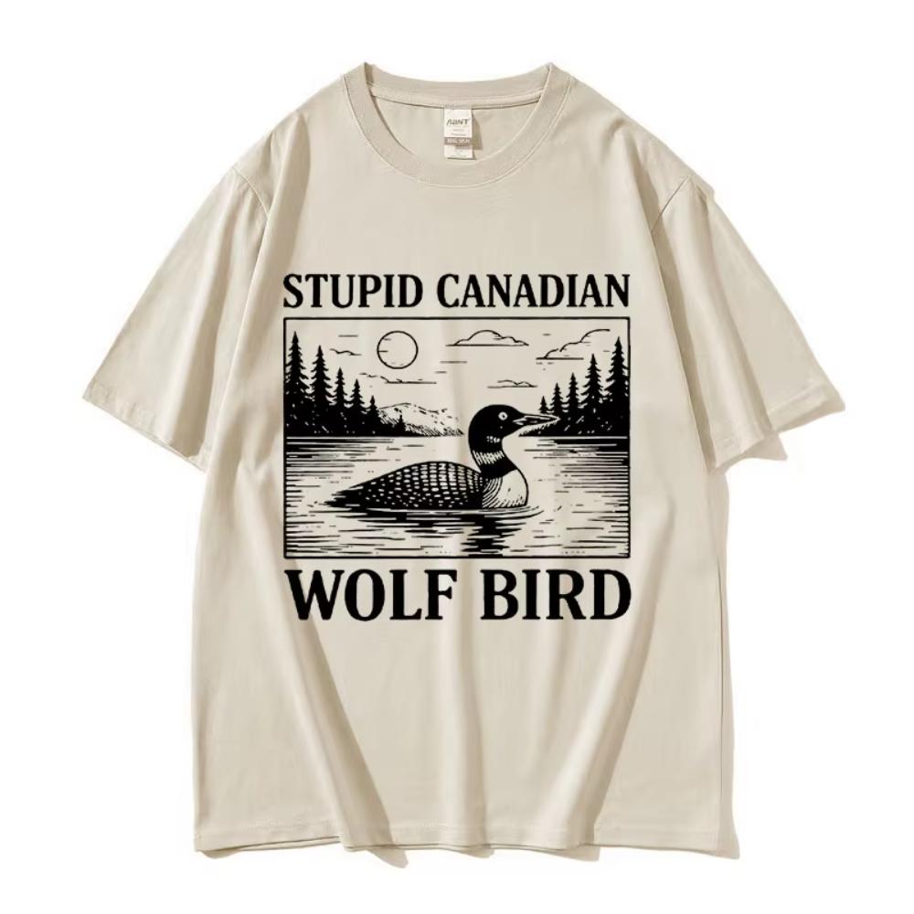 Heated Rivalry Cotton T Shirts Stupid Canadian Wolf Bird Funny Graphic TShirt Unisex Women Casual Fashion Short Sleeve Male Tshirt L
Heated Rivalry Cotton T Shirts Stupid Canadian Wolf Bird Funny Graphic TShirt Unisex Women Casual Fashion Short Sleeve Male Tshirt L