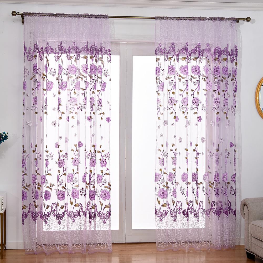 Offset Printing Wave Curtains Tulle Threading Process Yarn Sheer Curtain Decorative Articles Translucent for Living Room Kitchen фіолетовий
Offset Printing Wave Curtains Tulle Threading Process Yarn Sheer Curtain Decorative Articles Translucent for Living Room Kitchen фіолетовий