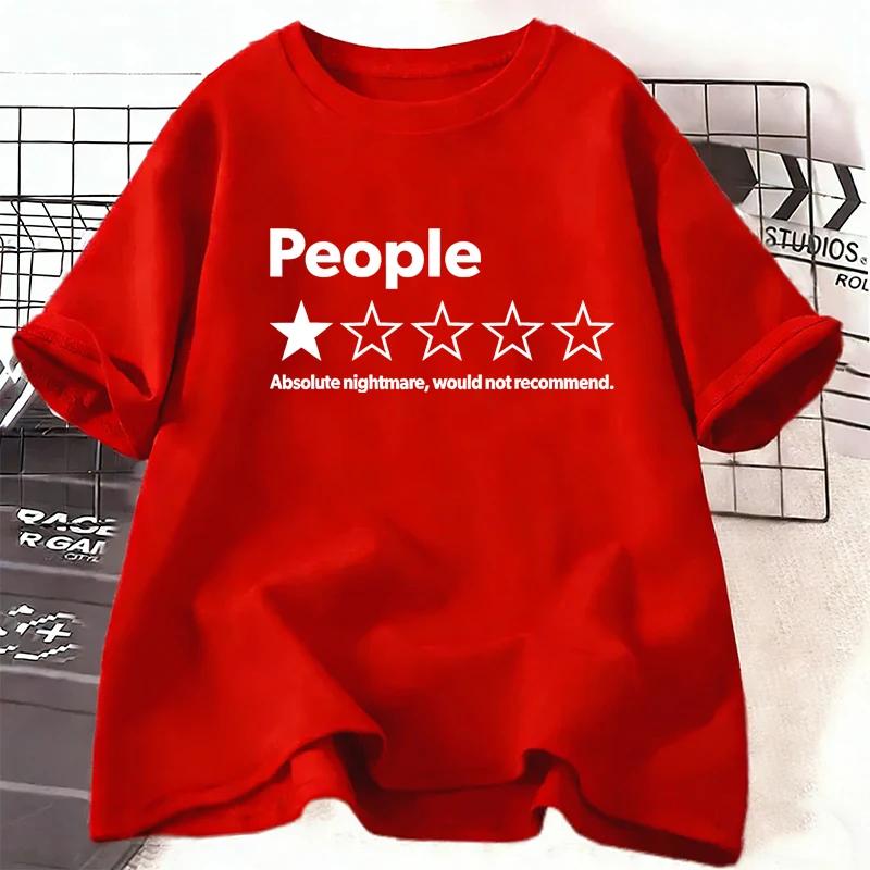 People Letter Print Tshirts Summer Unisex Women Casual Fashion Minimalist Streetwear Oversized ONeck Short Sleeve Tops Tshirts S
People Letter Print Tshirts Summer Unisex Women Casual Fashion Minimalist Streetwear Oversized ONeck Short Sleeve Tops Tshirts S