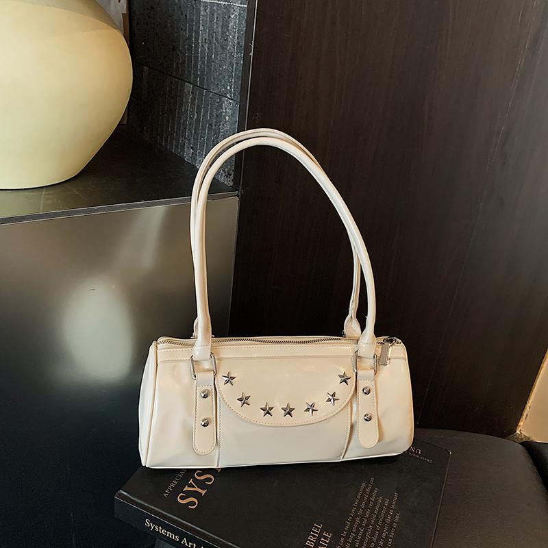 New Punk Style Star Rivet Women s Shoulder Bag Ladies Underarm Splicing Bag Fashionable Single Strap Bag for Women бежевый
New Punk Style Star Rivet Women s Shoulder Bag Ladies Underarm Splicing Bag Fashionable Single Strap Bag for Women бежевый