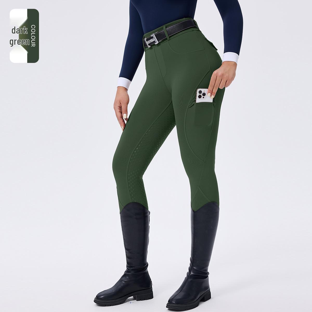 High Waist Women s Equestrian Breeches with Full Seat Silicone Grip and Double Side Pockets XL (US/EU size) темно-зелений колір
High Waist Women s Equestrian Breeches with Full Seat Silicone Grip and Double Side Pockets XL (US/EU size) темно-зелений колір