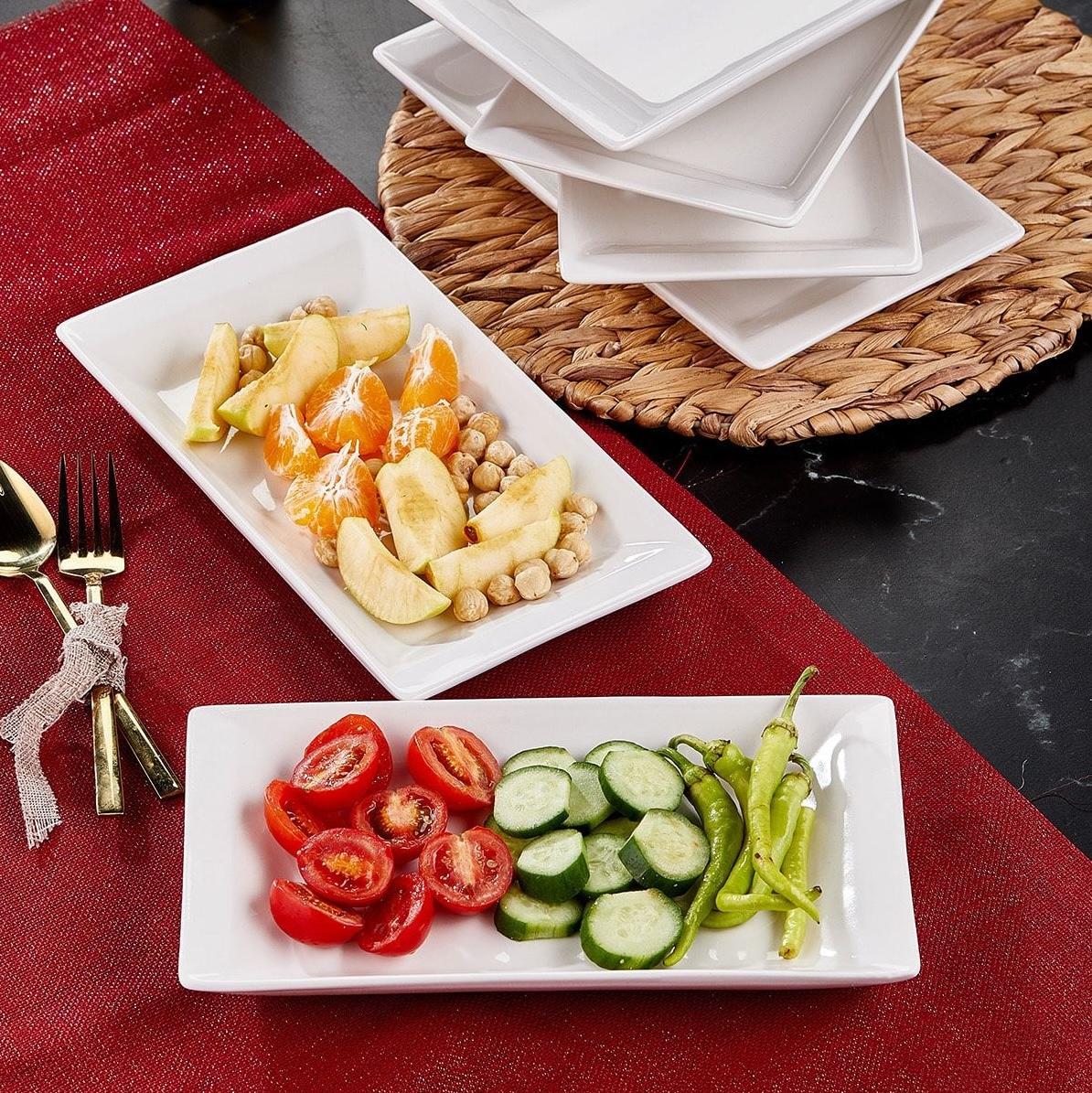 6 Piece Special Kutahya Series Serving Presentation Plate A.quality Ceramic Istanbul Standart білий
6 Piece Special Kutahya Series Serving Presentation Plate A.quality Ceramic Istanbul Standart білий