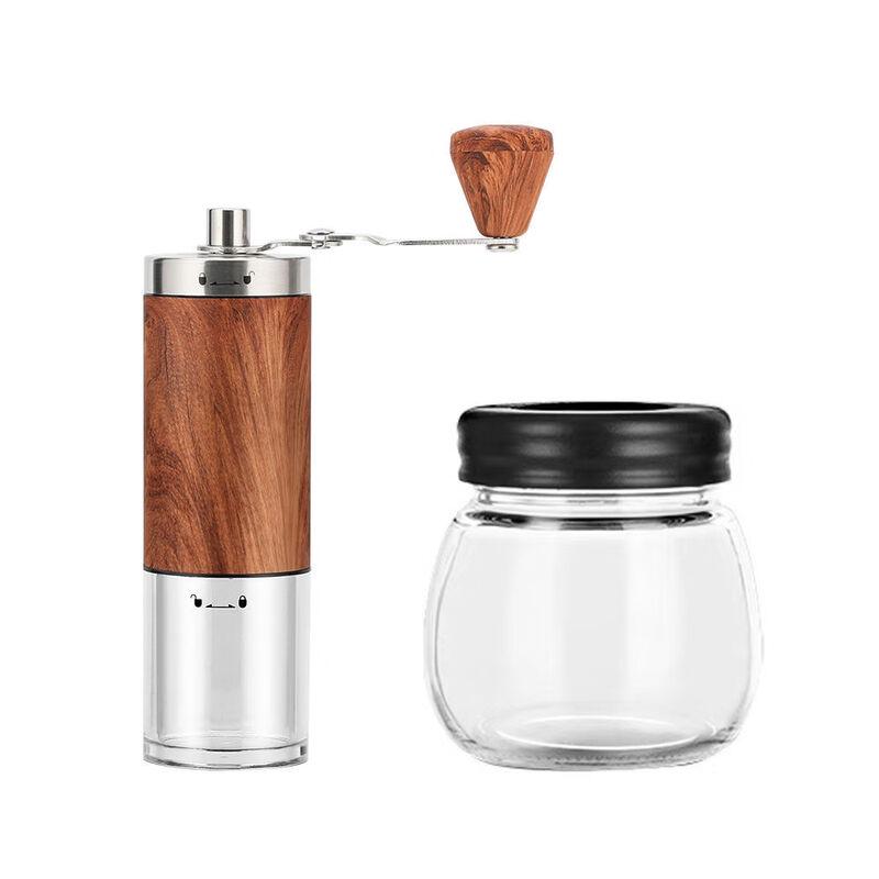 Glass Coffee Storage Jar and Grinder Set
Glass Coffee Storage Jar and Grinder Set