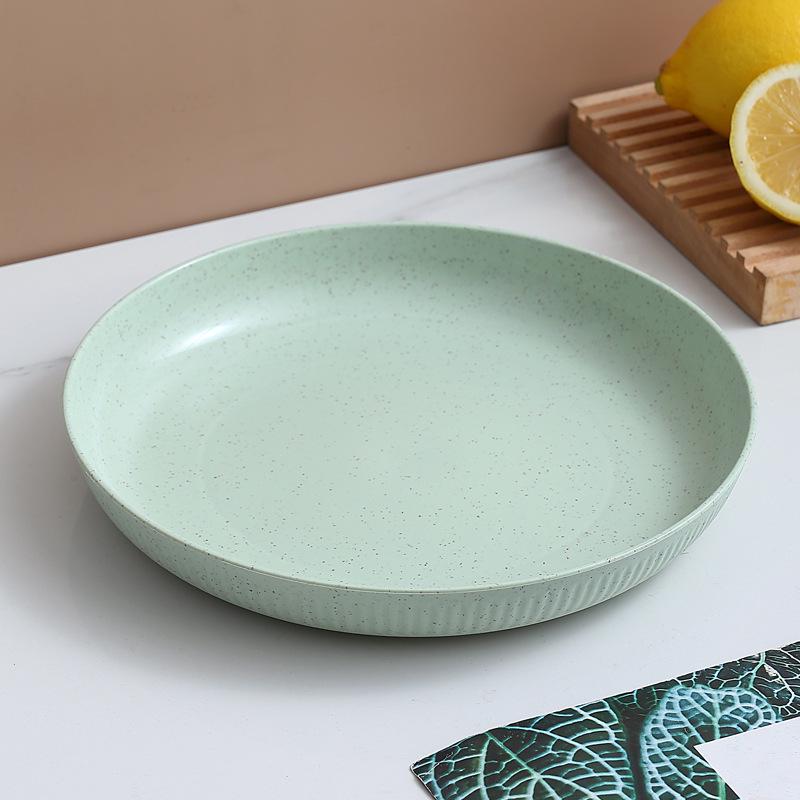 Set of 4 Striped 23cm Round Plates - Wheat Straw, Restaurant & Hotel Friendly, 9-Inch Fruit Dish. 22.5 cm
Set of 4 Striped 23cm Round Plates - Wheat Straw, Restaurant & Hotel Friendly, 9-Inch Fruit Dish. 22.5 cm
