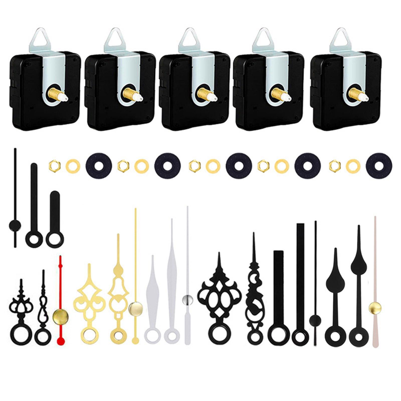 1 комплект, механизм для настенных часов «сделай сам», простая сборка, ремонтная часть, точный дисплей времени для энтузиастов рукоделия и дома