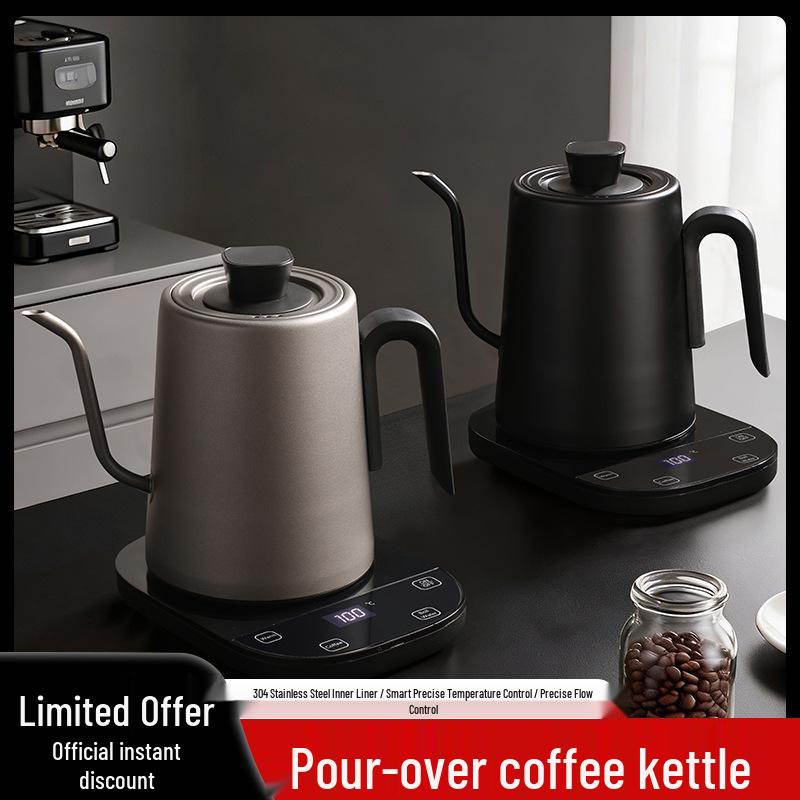 Youwei Long Spout Electric Kettle - Temperature Display & Fine Spout for Hand Drip Coffee 110V Japan Standard
Youwei Long Spout Electric Kettle - Temperature Display & Fine Spout for Hand Drip Coffee 110V Japan Standard