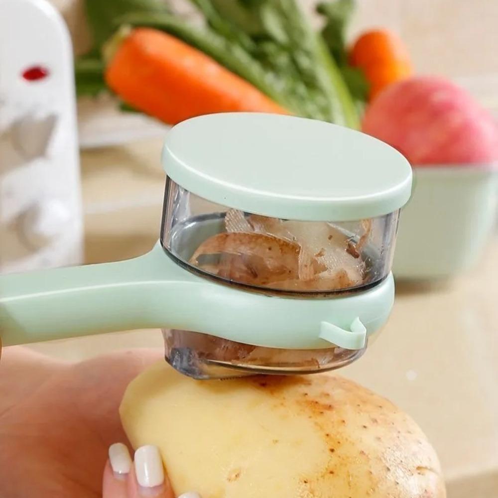Fruit Peeler Universal Multi-function Peeler Storage Household Kitchen Special Fruit Potato Multi-function зелений
Fruit Peeler Universal Multi-function Peeler Storage Household Kitchen Special Fruit Potato Multi-function зелений