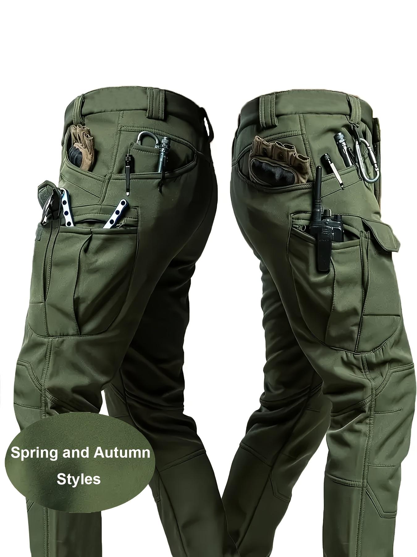 Чоловічі тактичні штани карго - Весняно-осінні, звичайного крою, з дихаючої швидковисихаючої тканини, з численними кишенями та регульованими ремінцями (Пояс не входить) S
Чоловічі тактичні штани карго - Весняно-осінні, звичайного крою, з дихаючої швидковисихаючої тканини, з численними кишенями та регульованими ремінцями (Пояс не входить) S