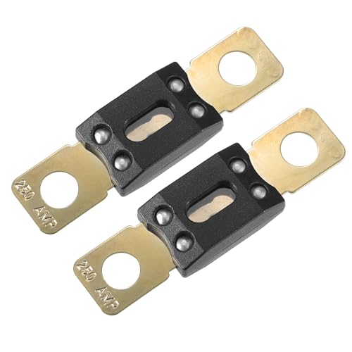 Hihaha Предохранитель высокого тока 250А / Аудио CD ANM Предохранитель на болтах для автомобилей, мотоциклов, лодок / Прочный сплав цинка / Комплект из 2 штук
Hihaha Предохранитель высокого тока 250А / Аудио CD ANM Предохранитель на болтах для автомобилей, мотоциклов, лодок / Прочный сплав цинка / Комплект из 2 штук