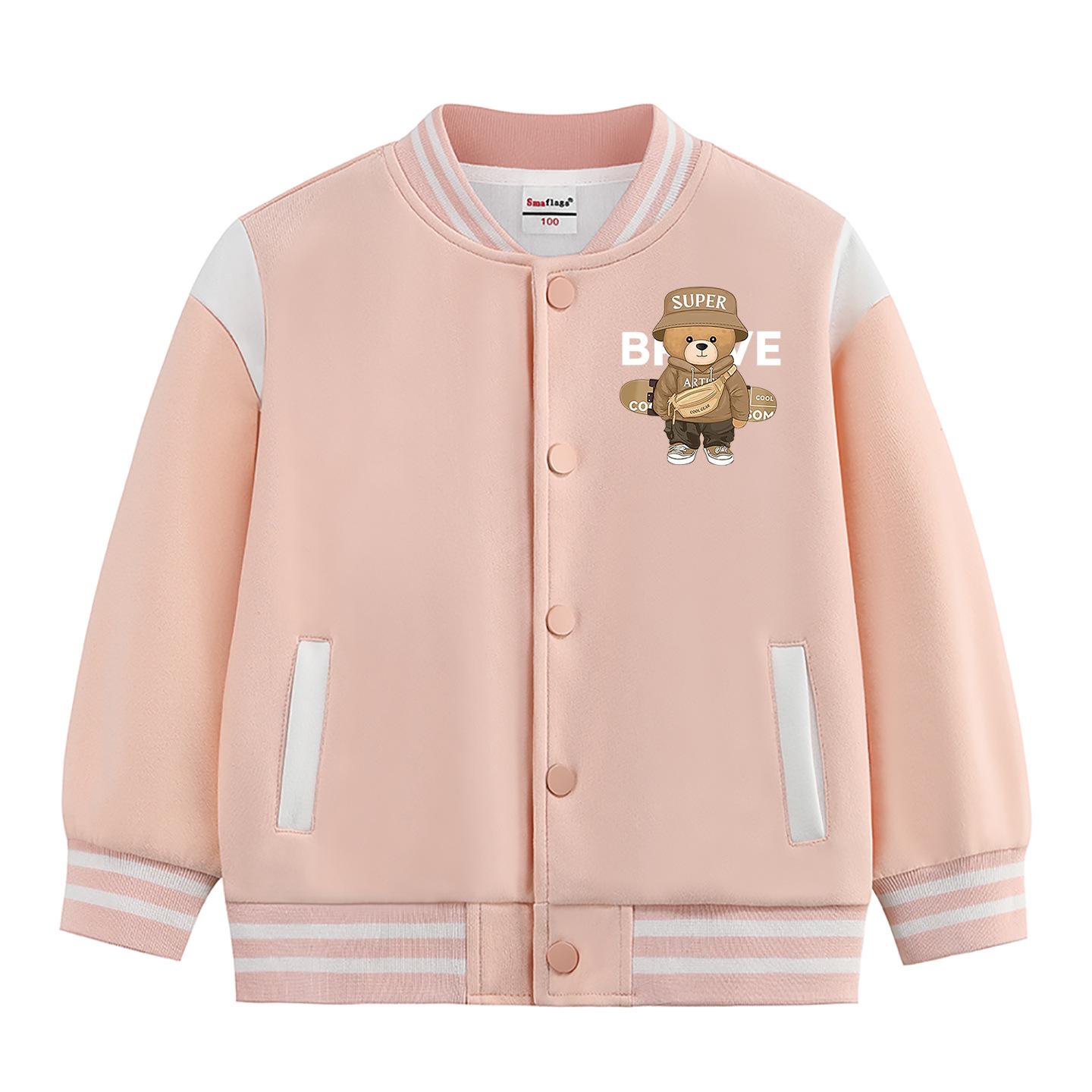 Boys Fleece-Lined Baseball Jacket - Casual Spring/Winter Outerwear, Trendy and Thickened. 100cm (Height: 90-100cm)
Boys Fleece-Lined Baseball Jacket - Casual Spring/Winter Outerwear, Trendy and Thickened. 100cm (Height: 90-100cm)