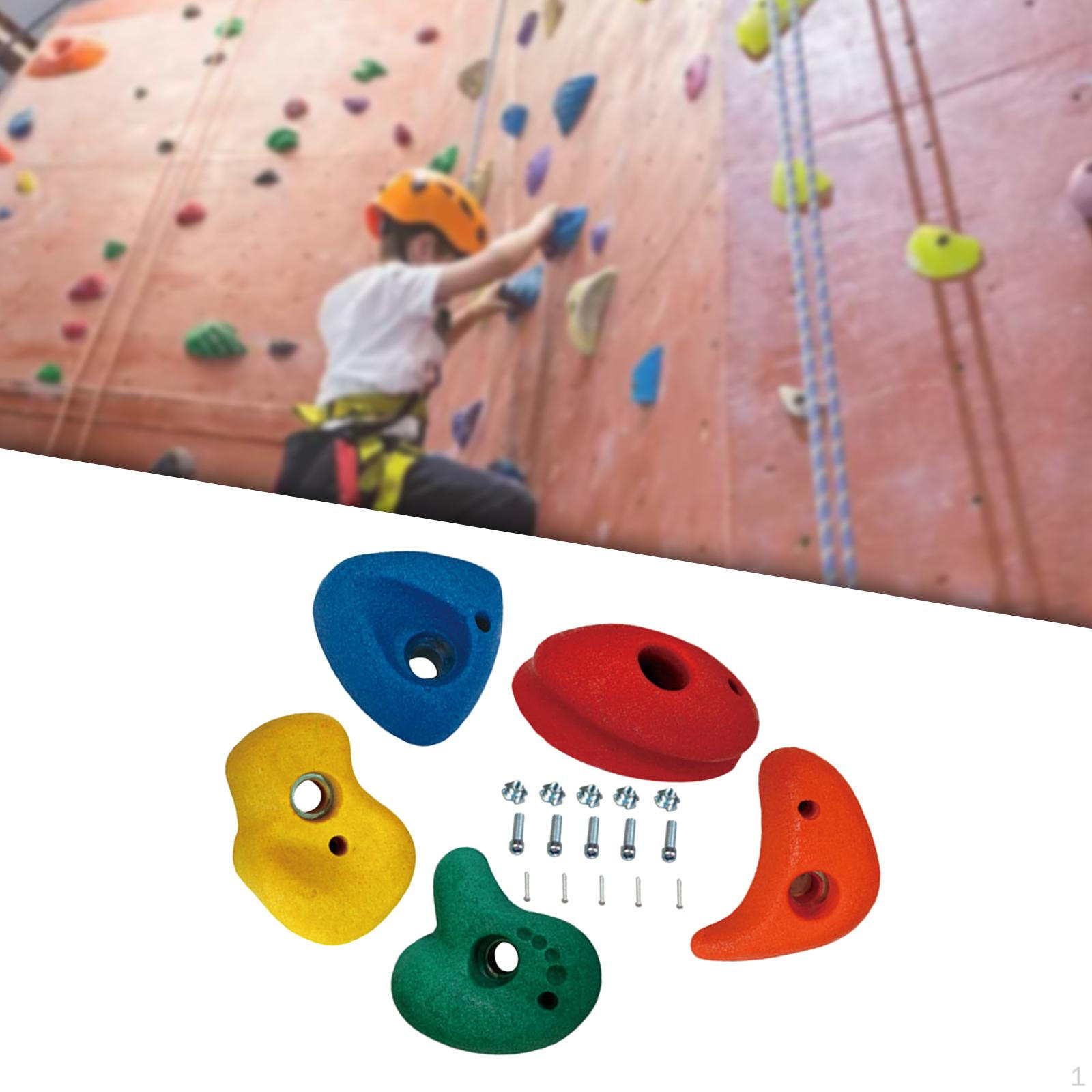5 Rocks, Rock Wall Climbing Sets with Mounting Material, Brackets, Holds for, Small
5 Rocks, Rock Wall Climbing Sets with Mounting Material, Brackets, Holds for, Small