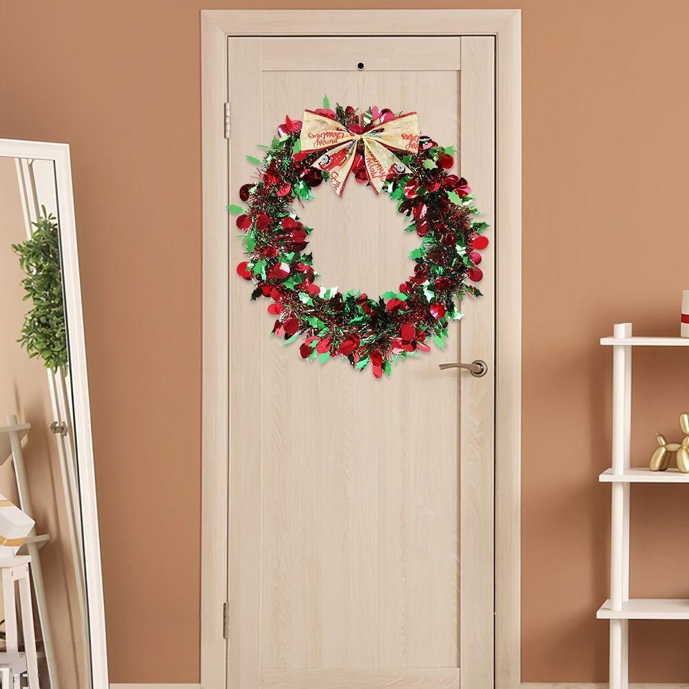 Handmade Christmas Color Strip Wreath Hanging Christmas Decoration Wreath Indoor Style A
Handmade Christmas Color Strip Wreath Hanging Christmas Decoration Wreath Indoor Style A
