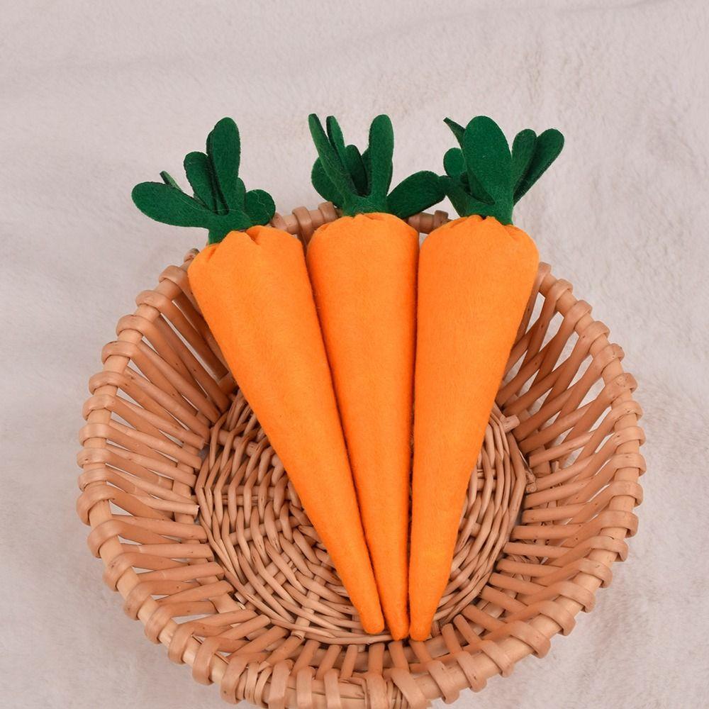 3pcs Easter Festive Simulation Carrot Pendant Cloth Happy Easter Ornaments Desk Decoration
3pcs Easter Festive Simulation Carrot Pendant Cloth Happy Easter Ornaments Desk Decoration