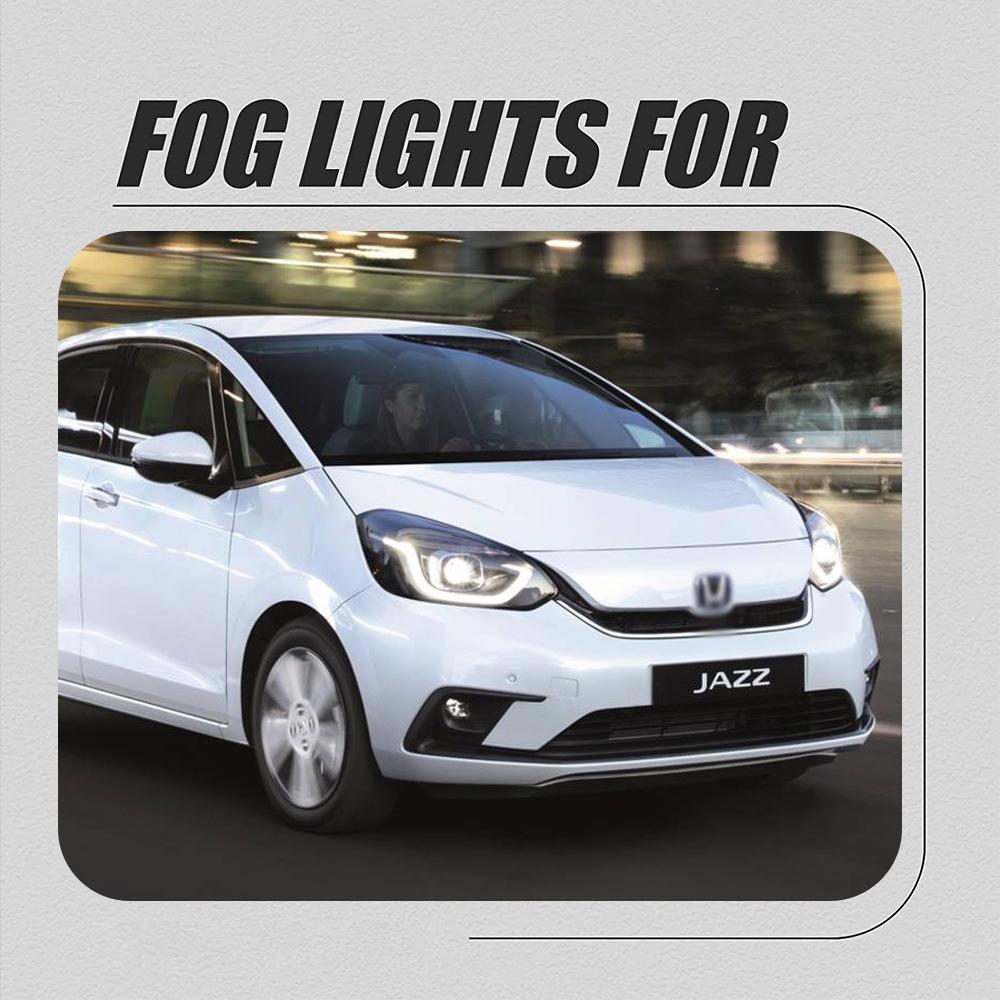 Комплект противотуманных фар для Honda Fit/Jazz 2020: Фара, Фонари бампера, Светодиодная оптика дневного света в сборе.
Комплект противотуманных фар для Honda Fit/Jazz 2020: Фара, Фонари бампера, Светодиодная оптика дневного света в сборе.