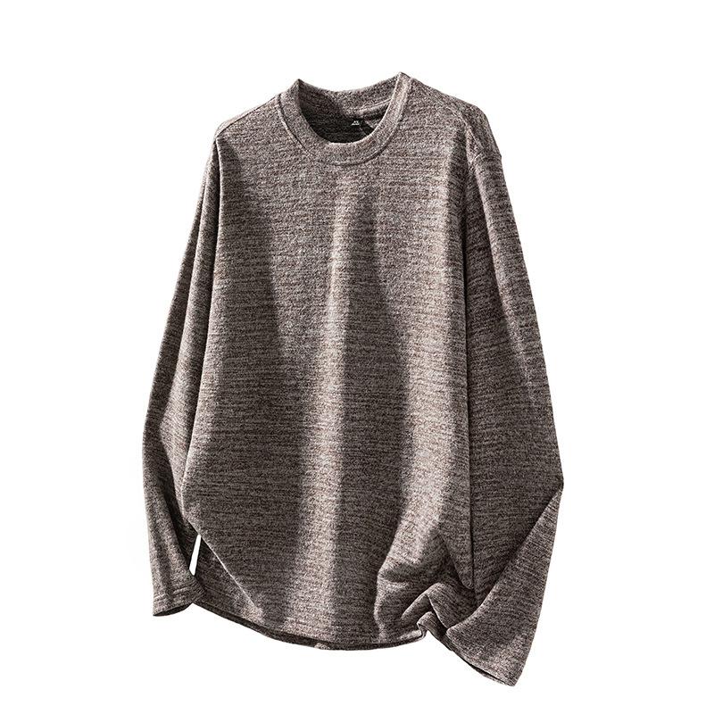 Autumn and Winter New Polished Long-sleeved T-shirt Men s Casual Texture Round Neck Trendy Bottoming Shirt 4XL темно-коричневого
Autumn and Winter New Polished Long-sleeved T-shirt Men s Casual Texture Round Neck Trendy Bottoming Shirt 4XL темно-коричневого