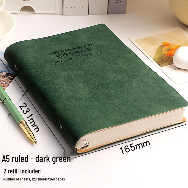 Large Capacity Soft Cover Loose-Leaf Notebook, Detachable and Extra Thick, Ideal for Junior High Students
Large Capacity Soft Cover Loose-Leaf Notebook, Detachable and Extra Thick, Ideal for Junior High Students