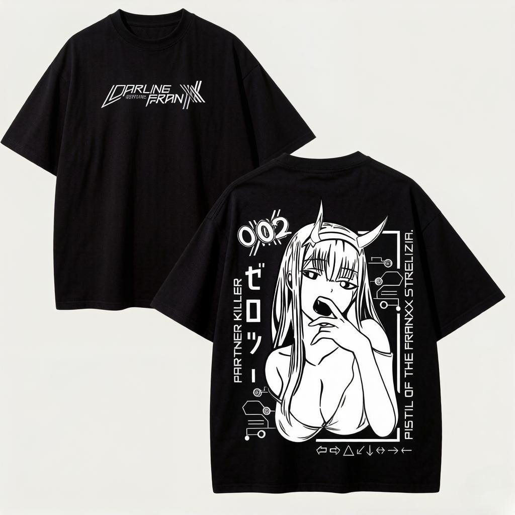 2026 DARLING in The FRANXX Ноль Два Стиранная футболка Оверсайз Унисекс Для пар Ретро Топ Японский Горячий Аниме Продукт Пары L
2026 DARLING in The FRANXX Ноль Два Стиранная футболка Оверсайз Унисекс Для пар Ретро Топ Японский Горячий Аниме Продукт Пары L