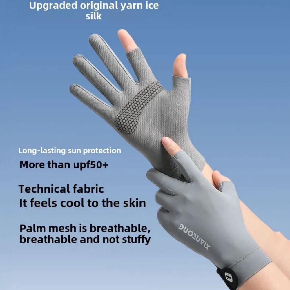 1 Pair Elastic Thin Sunscreen Gloves Anti-UV Cycling Driving Gloves Riding Driving Style 6
1 Pair Elastic Thin Sunscreen Gloves Anti-UV Cycling Driving Gloves Riding Driving Style 6