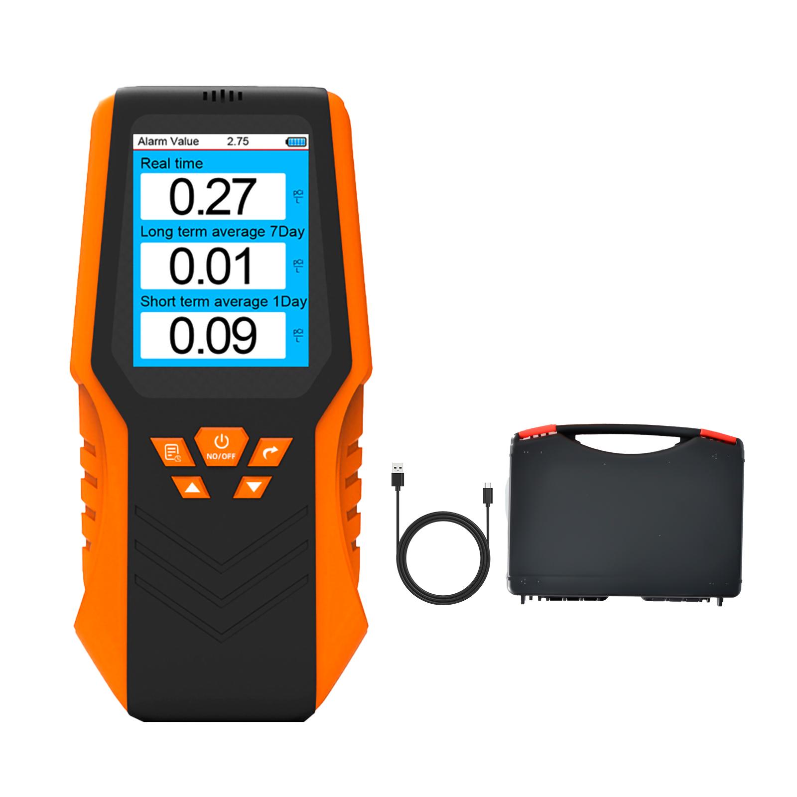 Ручной детектор радонового газа, перезаряжаемый монитор радонового газа, прибор для проверки качества воздуха 0,3-270 пкд/л, DM68R
Ручной детектор радонового газа, перезаряжаемый монитор радонового газа, прибор для проверки качества воздуха 0,3-270 пкд/л, DM68R