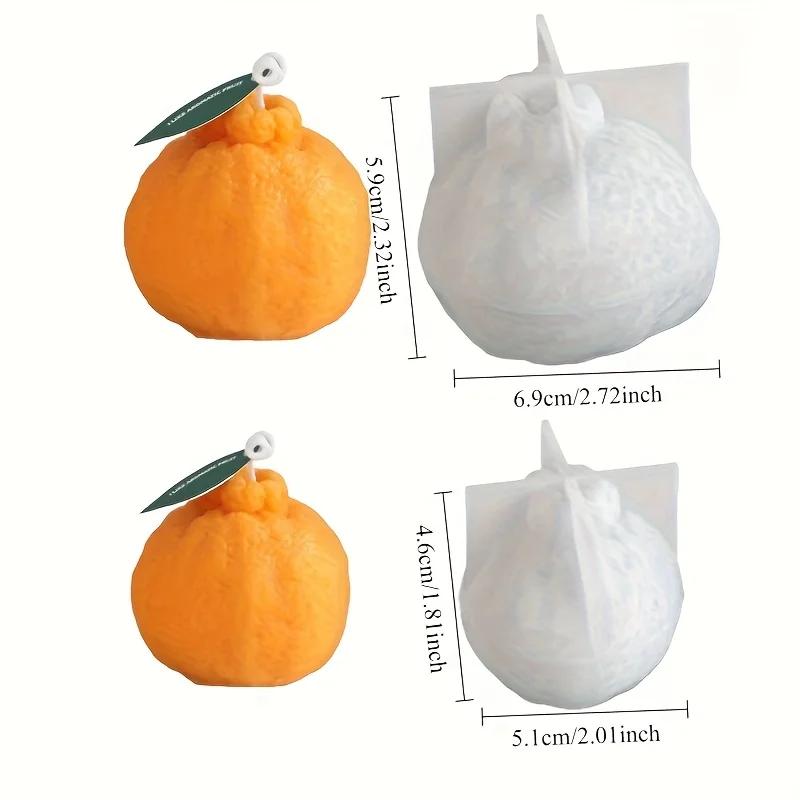 3D Oranges Silicone Mold DIY Fruit Series Ugly Orange Apple Pumpkin Scented Candle Mould Handmade Gypsum Ornament Household Item
3D Oranges Silicone Mold DIY Fruit Series Ugly Orange Apple Pumpkin Scented Candle Mould Handmade Gypsum Ornament Household Item