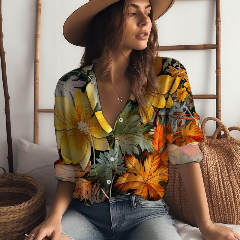 Flowers And Leaves Plant Printed Grace Shirts Fashion Shirt Autumn Female Casual Shirt Outdoor Beach Harajuku Long-sleeved Shirt 5XL
Flowers And Leaves Plant Printed Grace Shirts Fashion Shirt Autumn Female Casual Shirt Outdoor Beach Harajuku Long-sleeved Shirt 5XL