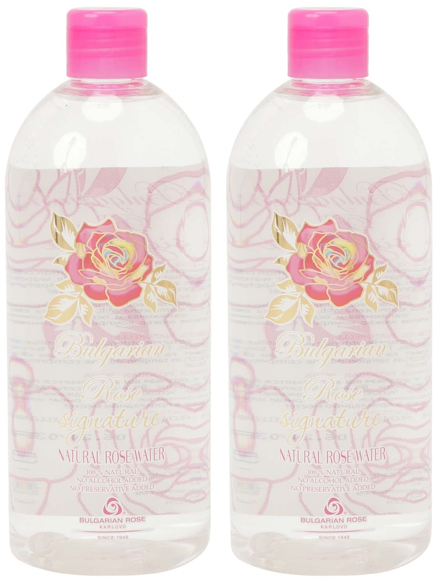 Bulgarian Damask Rose Water 500ml Certified by the Bulgarian Government x 2 100% (500ml bottles)
Bulgarian Damask Rose Water 500ml Certified by the Bulgarian Government x 2 100% (500ml bottles)
