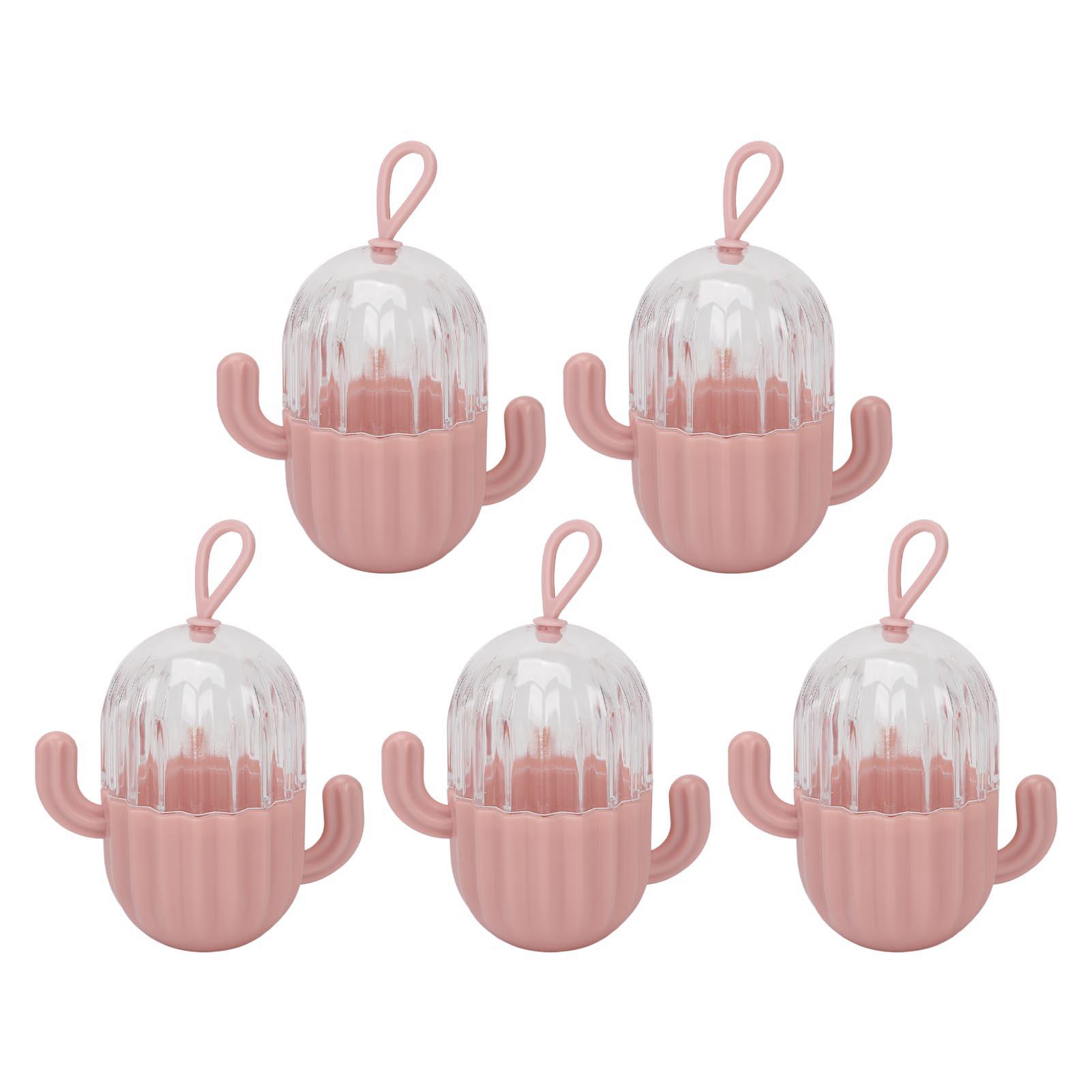 5pcs Cactus Shape Beauty Egg Storage Boxes Transparent Makeup Sponge Organizer Beauty Egg Holder for Powder Puff
5pcs Cactus Shape Beauty Egg Storage Boxes Transparent Makeup Sponge Organizer Beauty Egg Holder for Powder Puff