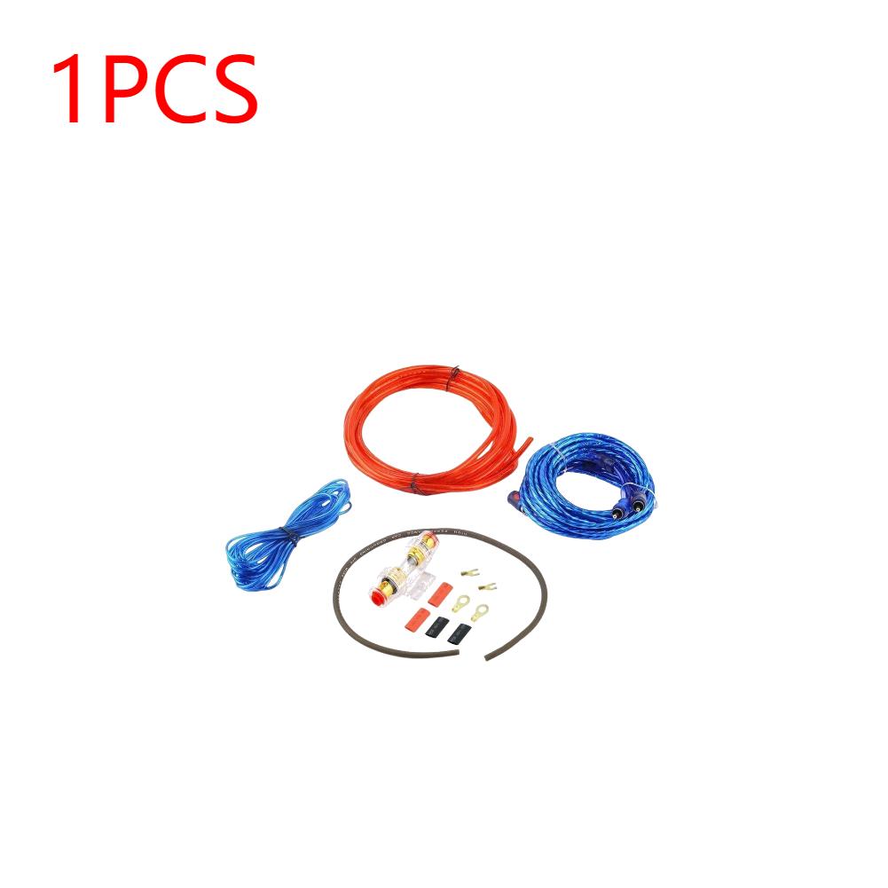 1500W Audio Speakers Wiring Kit 8GA Car Subwoofer Cable 60 AMP Fuse Holder Speaker Installation Wires 18GA for Car Modification
1500W Audio Speakers Wiring Kit 8GA Car Subwoofer Cable 60 AMP Fuse Holder Speaker Installation Wires 18GA for Car Modification