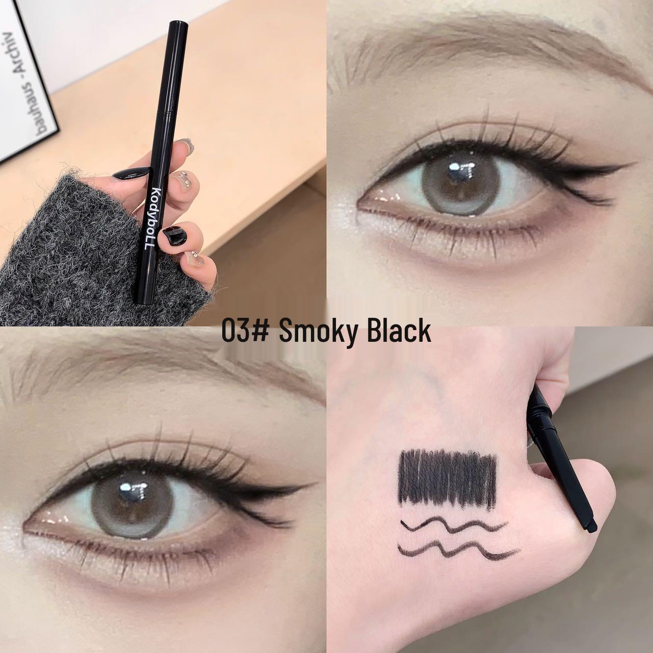 KodyboLL Long-lasting Smooth Eyeliner Pencil | Natural Pigment | Blade Tip | Waterproof & Sweatproof | Exquisite Eye Makeup 200 mg
KodyboLL Long-lasting Smooth Eyeliner Pencil | Natural Pigment | Blade Tip | Waterproof & Sweatproof | Exquisite Eye Makeup 200 mg