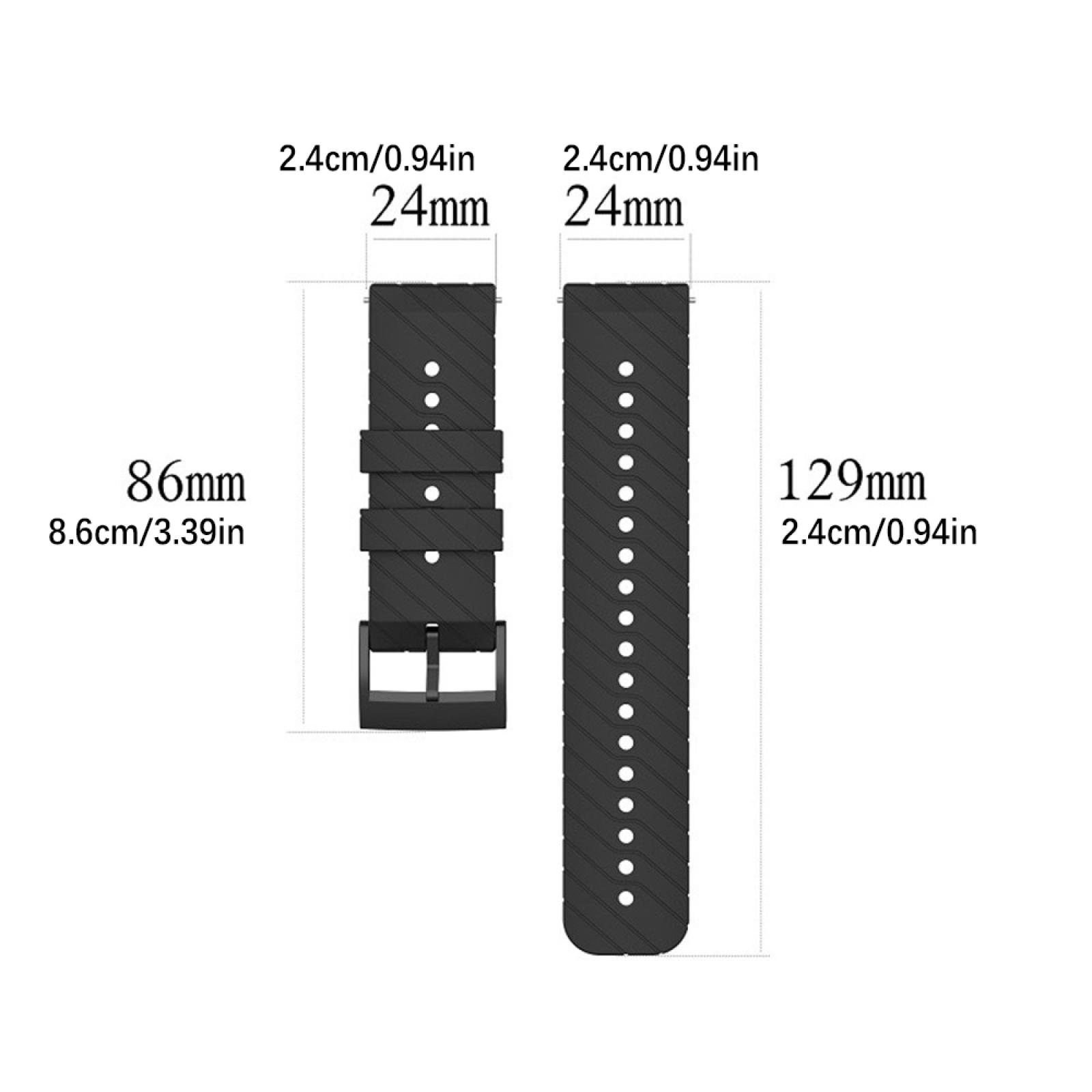 24mm Black Silicone Watch Bracelet Wristband Strap Replacement For Suunto 7 9 D5 Spartan Part Watch Accessories United States
24mm Black Silicone Watch Bracelet Wristband Strap Replacement For Suunto 7 9 D5 Spartan Part Watch Accessories United States
