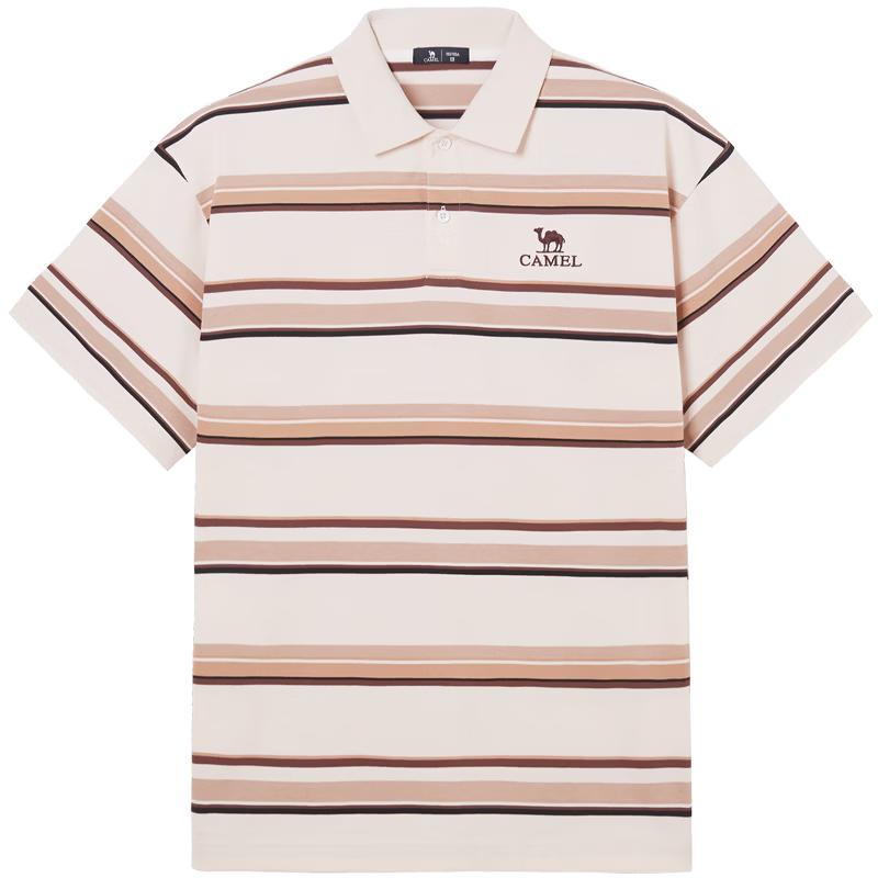 Camel Men s Retro Striped Color Block Polo T-Shirt XL
Camel Men s Retro Striped Color Block Polo T-Shirt XL