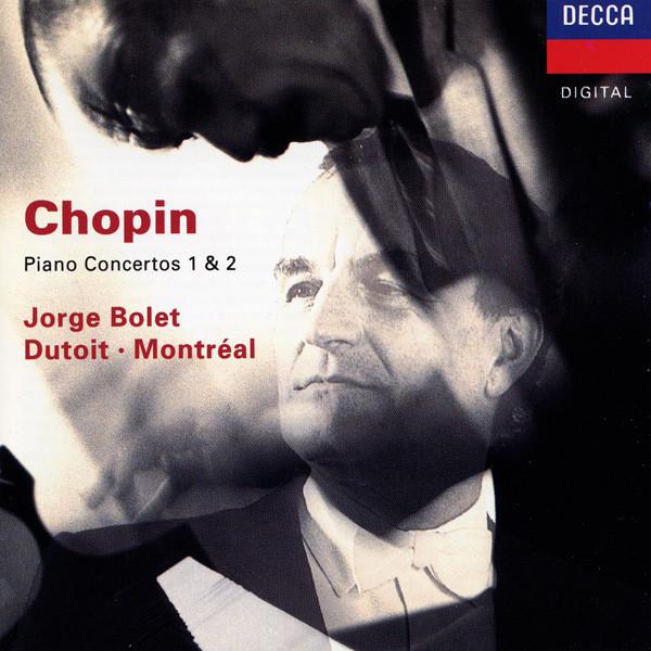CD FREDERIC CHOPIN,CHARLES DUTOIT; JOR - Chopon: Piano Concertos 1 & 2 4258592 Decca 1990 Europe Classical Used
CD FREDERIC CHOPIN,CHARLES DUTOIT; JOR - Chopon: Piano Concertos 1 & 2 4258592 Decca 1990 Europe Classical Used